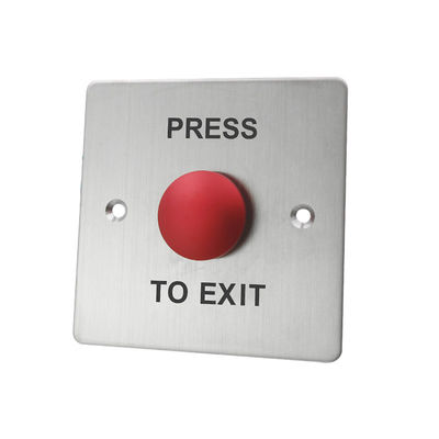 Strong 304 Stainless Steel Push To Exit Button Green / Red 2 Colors Options